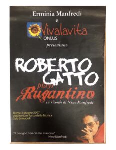 DVD Concerto Roberto Gatto plays Rugantino in ricordo di Nino Manfredi