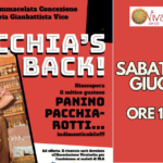 PACCHIA’S BACK - EVENTO SABATO 24.06